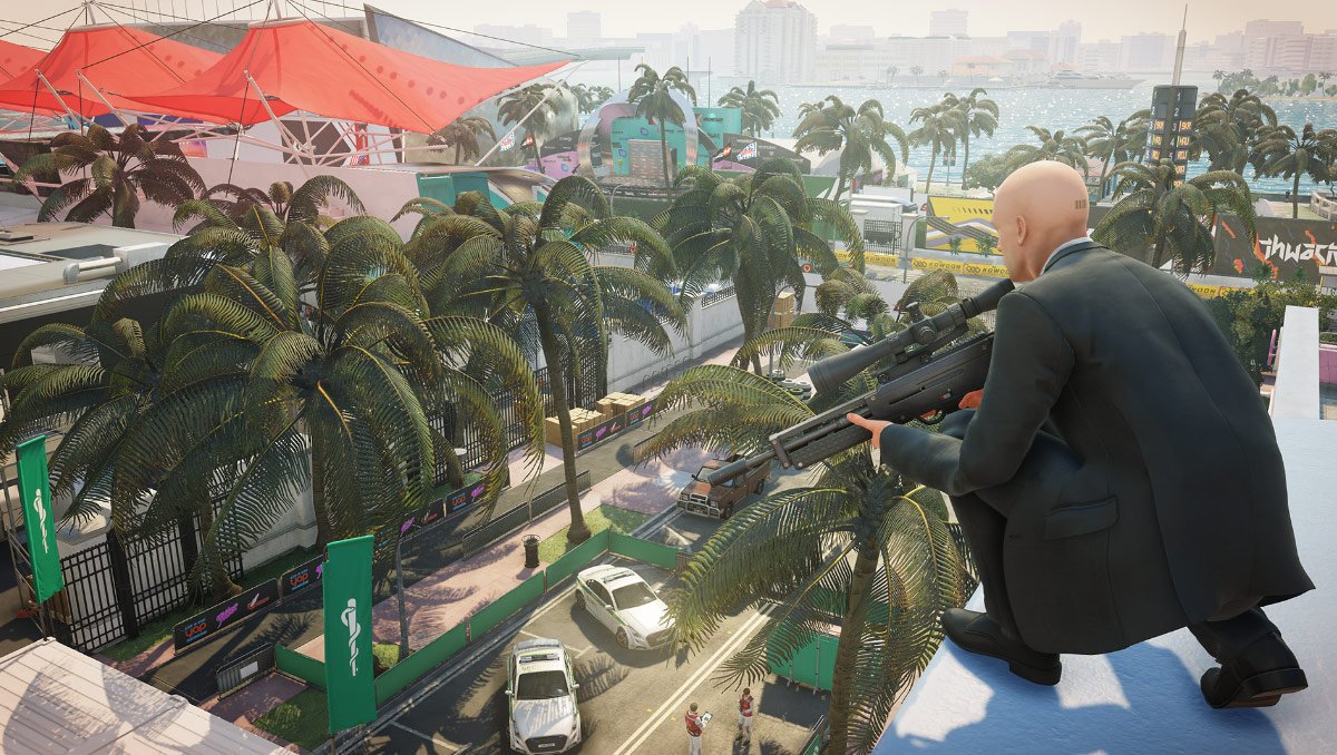 《杀手2》线上比赛，玩家也可以穿越到游戏世界